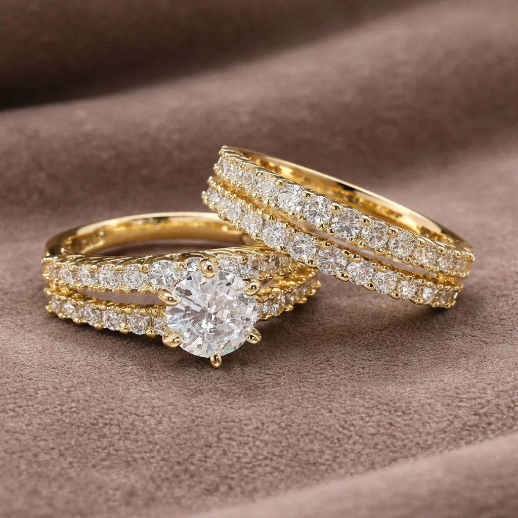 Ewige Strahlkraft Ring-Set