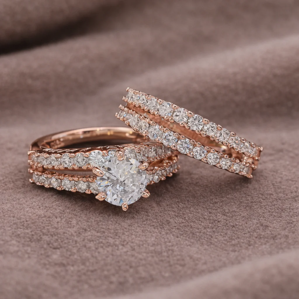 Ewige Strahlkraft Ring-Set
