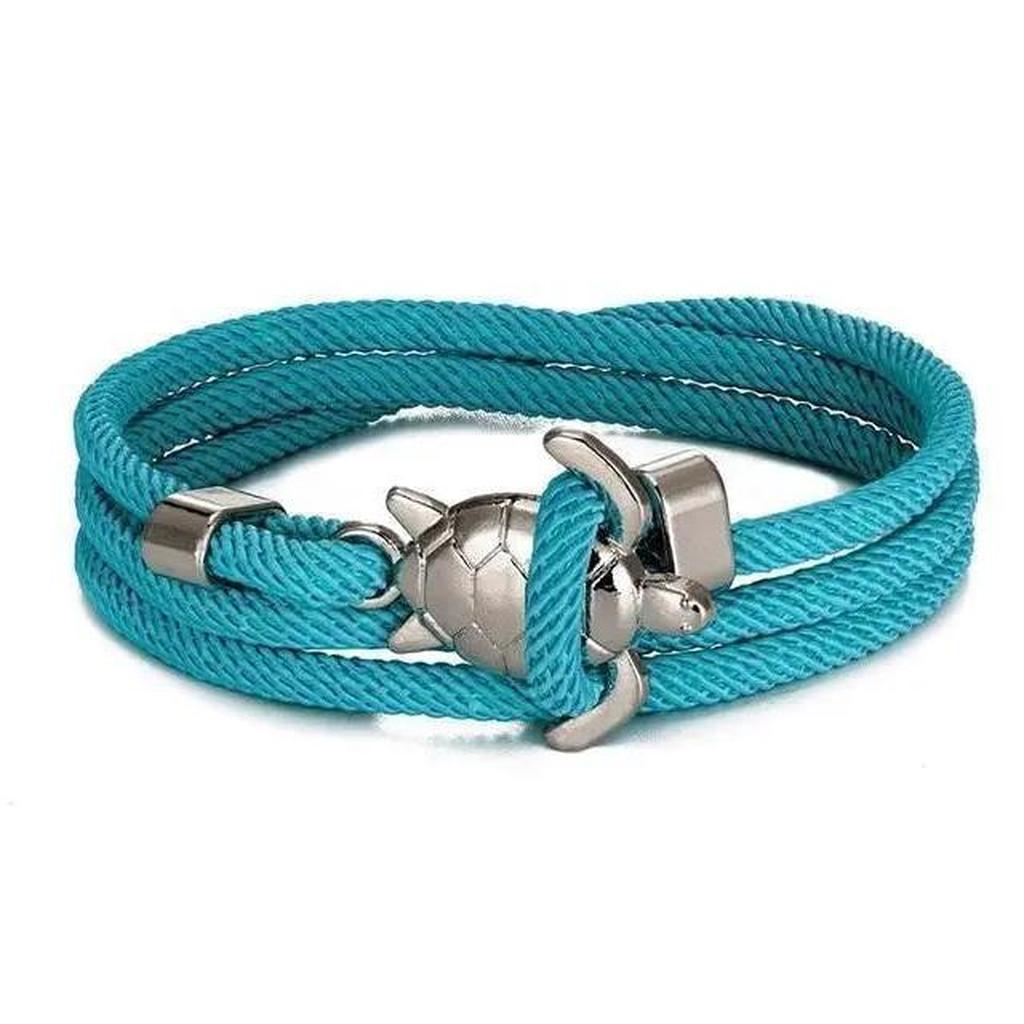Handgefertigtes Armband mit Meeresschildkröte