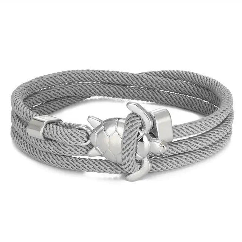 Handgefertigtes Armband mit Meeresschildkröte