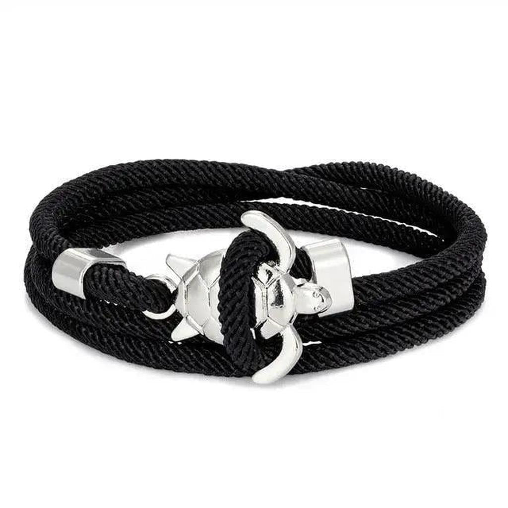 Handgefertigtes Armband mit Meeresschildkröte