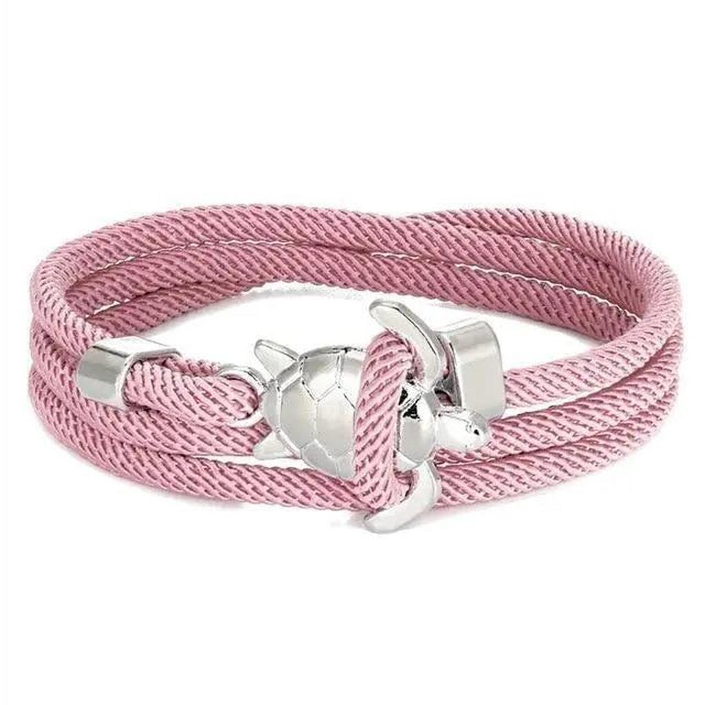 Handgefertigtes Armband mit Meeresschildkröte