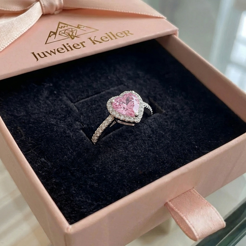 Rosekiss Herzring | Roségold